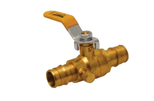 Purge Drain • CSA Certified • Lead Free • Full Port • 600 WOG
■ Dezincification Resistant (DZR) Lead Free Brass Material
■ Blow Out Proof Stem Design
■ Stainless Steel Ball
■ Expansion Pex Ends Conform to ASTM F1960
■ Vinyl Grip Lever Handle
■ 600 p