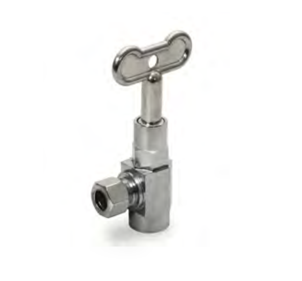 Raven Quarter Turn Loose Key Angle Stop - Lead Free - COMP