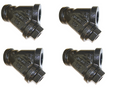 3/4" Mueller Steam Specialty WYE Strainer - Lot of 4 Class 250 CI NPT End